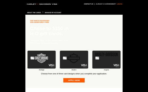 Harley-Davidson® Visa Credit Card from U.S. Bank