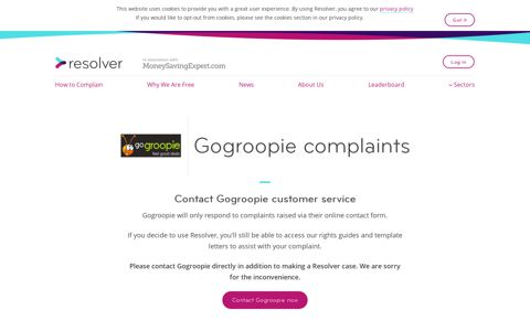 Gogroopie Complaints Email & Phone | Resolver