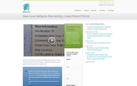 See How Hellgate Elementary Uses Parent Portal | Edulog ...