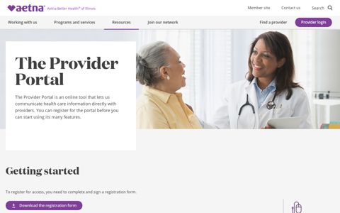Provider portal | Aetna Medicaid Illinois - Aetna Better Health
