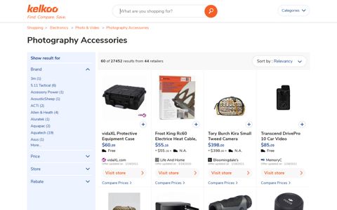Photography Accessories | Compare prices and buy ... - Kelkoo