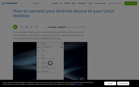 How to connect your Android device to your Linux desktop ...