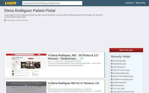 Elena Rodriguez Patient Portal - Loginii.com