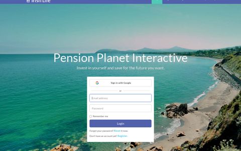 Login - Pension Planet Interactive