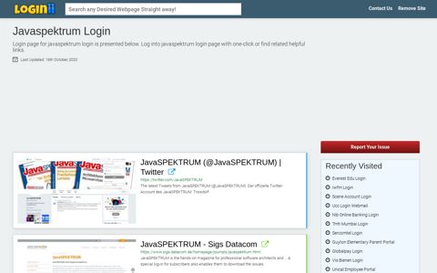 Javaspektrum Login | Accedi Javaspektrum - Loginii.com