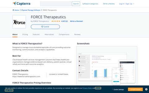 FORCE Therapeutics Reviews and Pricing - 2020 - Capterra