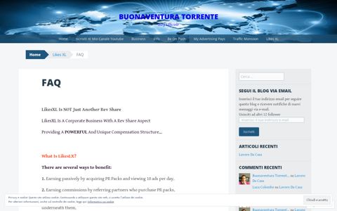 Likes XL - Buonaventura Torrente - WordPress.com