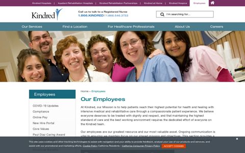 Employees | Kindred Healthcare