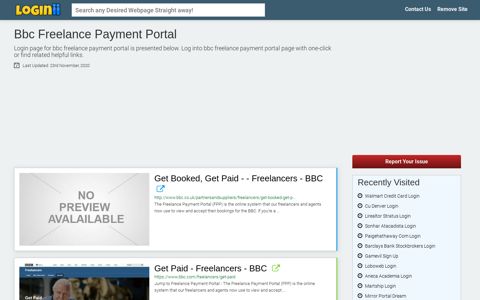 Bbc Freelance Payment Portal - Loginii.com