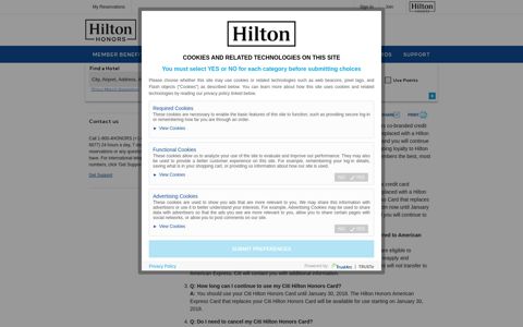 Citi Hilton Honors Visa Card FAQ