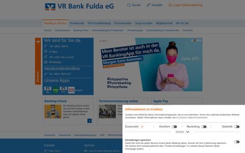 Online-Banking & Service - VR Bank Fulda eG