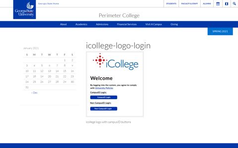 icollege-logo-login - Perimeter College - Georgia State ...