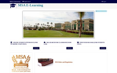MSA E-Learning