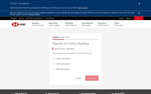 Register for Online Banking | Security - HSBC Singapore