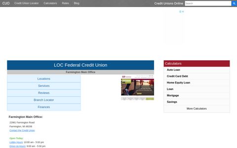 LOC Federal Credit Union - Farmington, MI