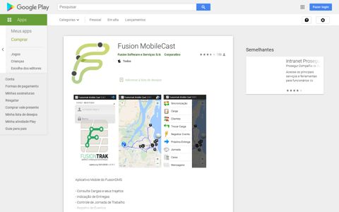 Fusion MobileCast – Apps no Google Play