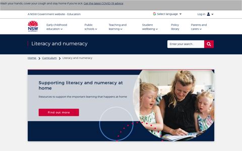 Literacy and numeracy - NSW Department of Education