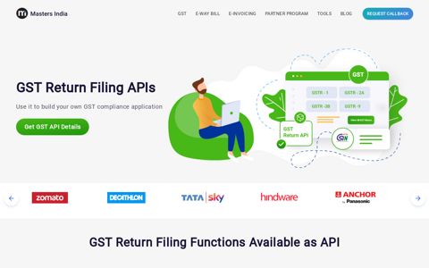 GST API Integration | GST Developer API | Masters India