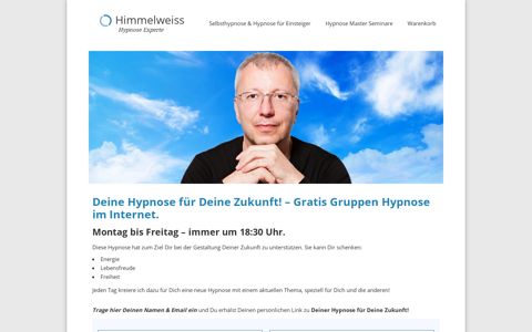 Deine Hypnose für Deine Zukunft! - Hypnose Experte