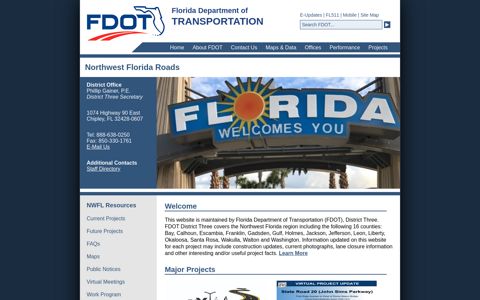 FDOT :: Home Page :: Florida Department of Transportation