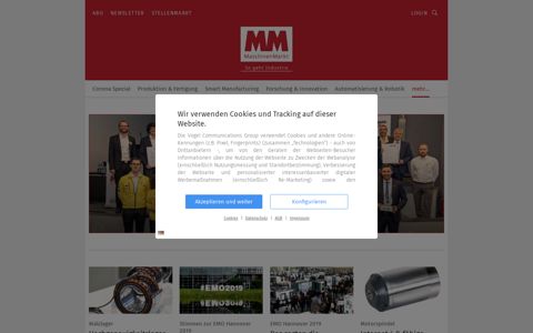 EMO Hannover 2019 - MM MaschinenMarkt - Vogel ...