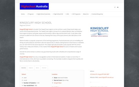 Kingscliff High School - High-School-Australia