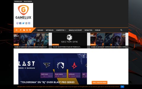 Gamelux - Benelux Esports Coverage