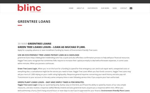 greentree loans - Blinc International