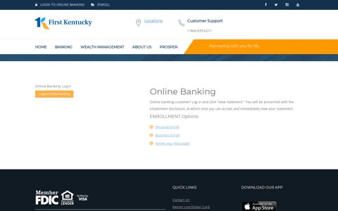 First Kentucky Online Banking