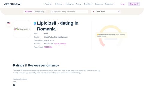 Lipiciosii - dating in Romania App Store Review ASO ...