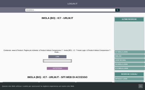 Imola (BO) : IC7 - Urlm.it - Panoramica generale di accesso ... - logun.it