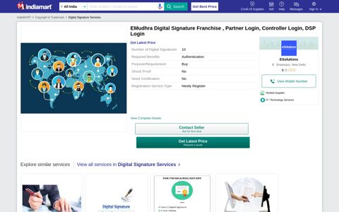 eMudhra Digital Signature Franchise , Partner Login ...