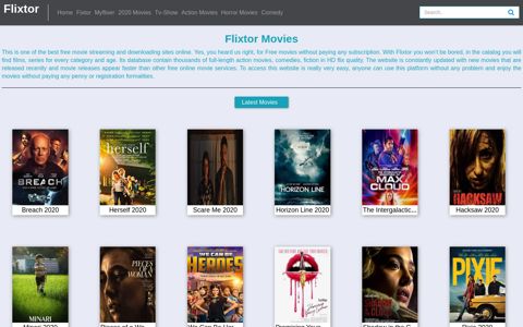 Flixtor : Watch flixtor Free HD Movies And TV Shows Online