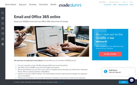 Email and Office 365 online | ESADE Alumni