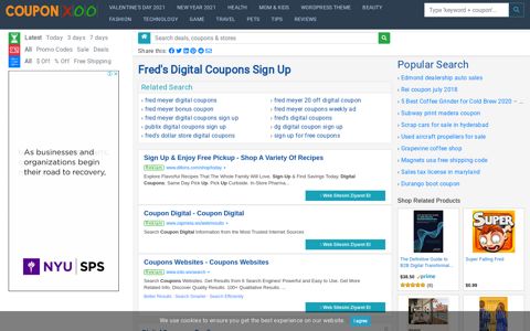 Fred's Digital Coupons Sign Up - 08/2020 - Couponxoo.com