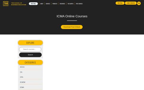 ICMA Online Classes in Pakistan | Video Lectures | Free Trial ...