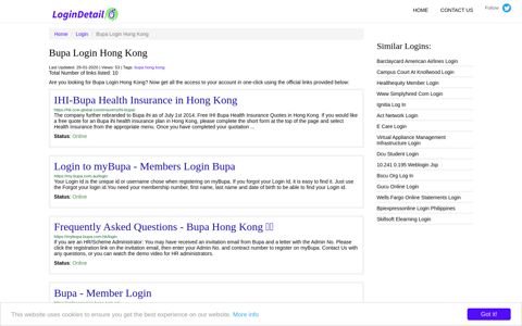 Bupa Login Hong Kong IHI-Bupa Health Insurance in Hong ...