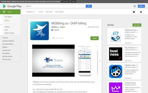 MDBilling.ca - OHIP billing - Apps on Google Play