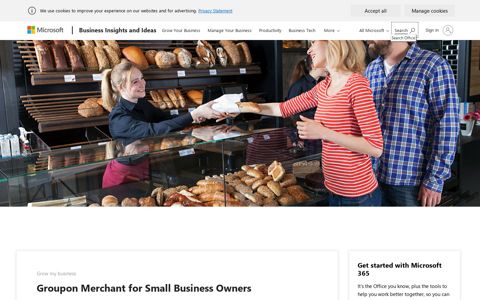 Groupon Merchant for Small Business Owners - Microsoft