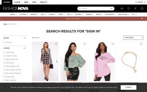 Search Results for "sign in" - Fashion Nova