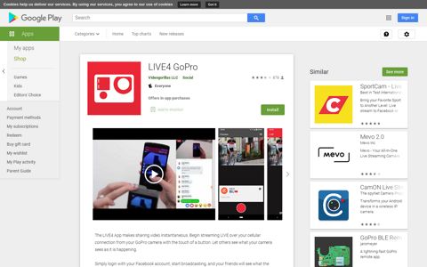 LIVE4 GoPro - Apps on Google Play