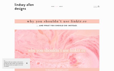 Why You Shouldn't Use Linktr.ee — Lindsey Allen Designs
