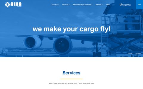 Alha Group leading provider of Air Cargo Services in Italy