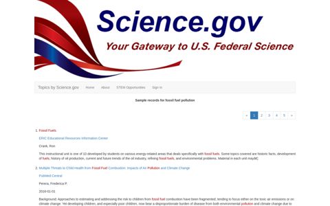 fossil fuel pollution: Topics by Science.gov