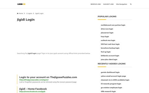 Jigidi Login — Sign In to Your Account - Login-db.co.uk