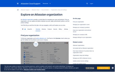 Explore an Atlassian organization | Atlassian Cloud | Atlassian ...