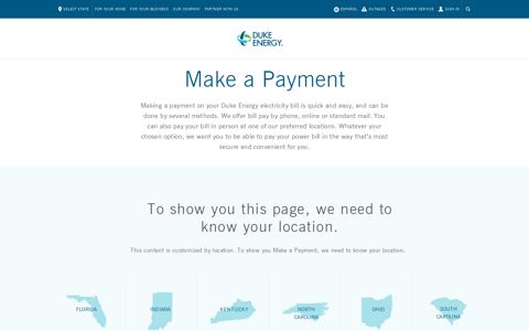 Billing and Payment - For Your Home - Duke Energy