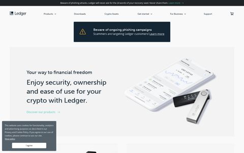 Ledger: Hardware Wallet - State-of-the-art security for crypto ...