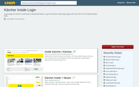 Kärcher Inside Login - Loginii.com