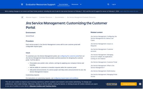 Jira Service Management: Customizing the Customer Portal ...